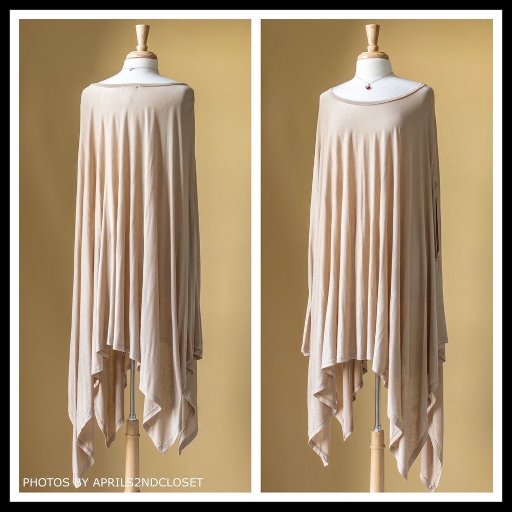 A-LINE DRAPED HI-LO TUNIC MINI MIDI DRESS A2C - Picture 6 of 8